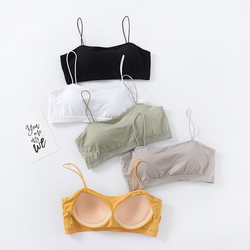 BRATOP-設計感美胸細帶美背立體胸墊罩杯背心內搭上衣BRA運動內衣    CUBR220354