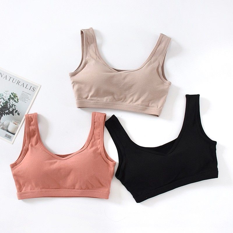 BRATOP-寬肩帶美背立體胸墊罩杯背心內搭上衣BRA運動內衣    CUBR220355