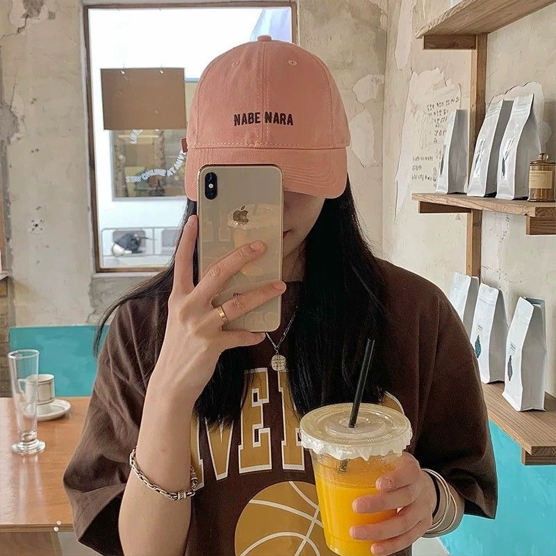 【限時買一送一$298】簡約刺繡字母男女款防曬棒球帽老帽帽子5色    EHT2503002