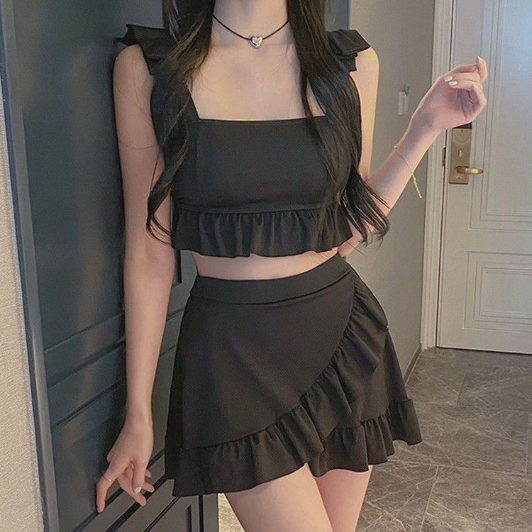 顯瘦後背綁帶性感二件式比基尼泳衣泳裝    EBK2507008