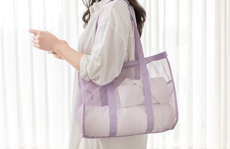 【買一送一】網眼大容量游泳旅行購物收納包4色    TT2403006