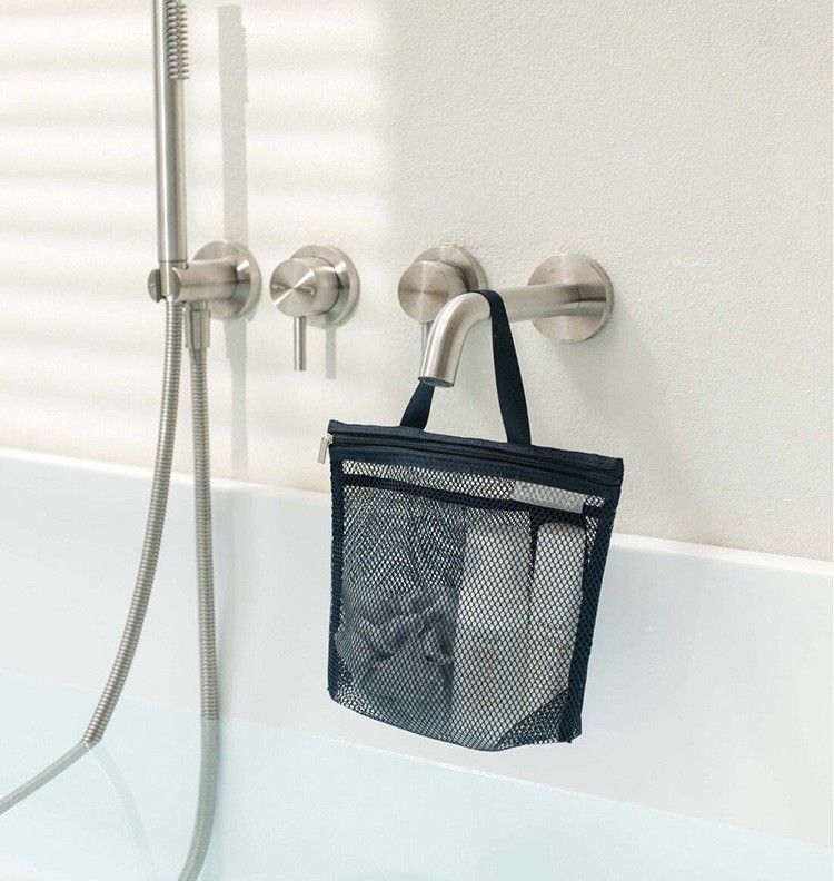 【買一送一】透氣網格沐浴健身旅行沙灘包洗漱收納包4色    TT2403004