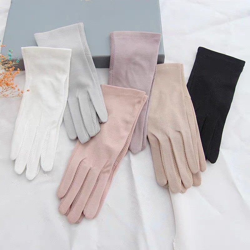 【買一送一】透氣觸控純棉防曬手套6色ESC2604010