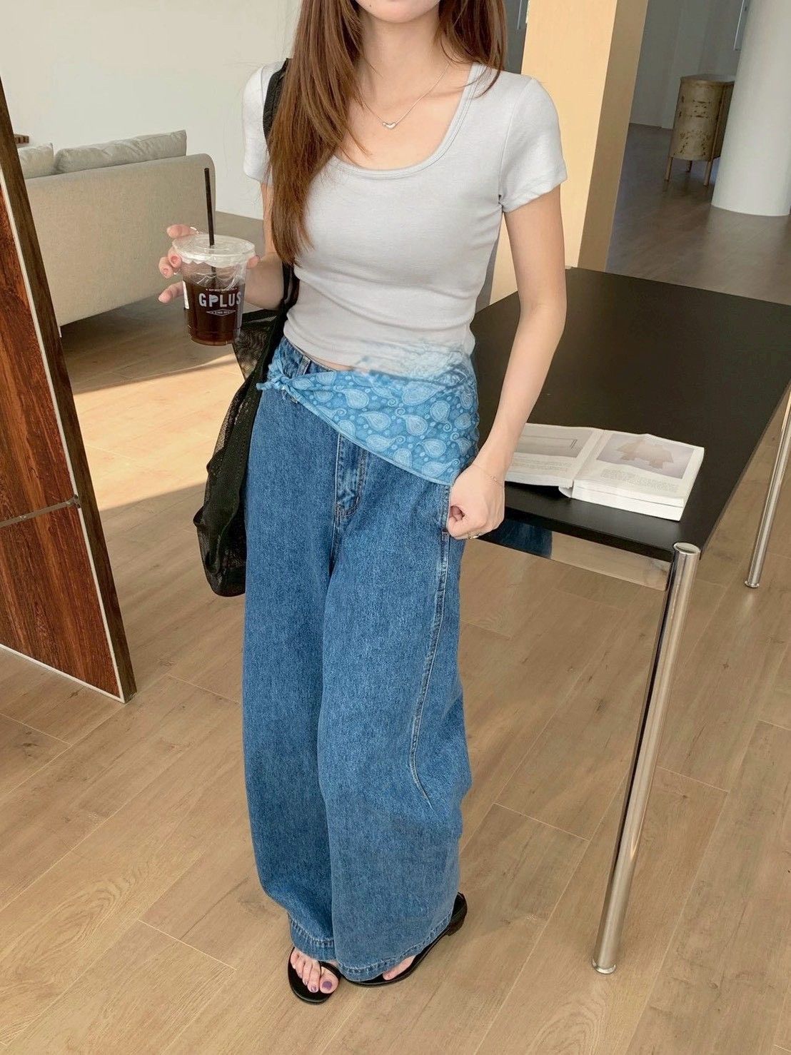 爆炸舒服 ! 可拆式乳膠手掌杯・方領Bra Top罩杯式上衣573