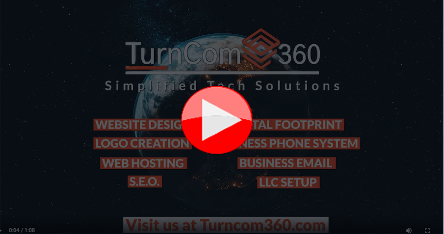 A video that says turncom 360 on it
