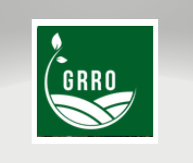 Green logo with 