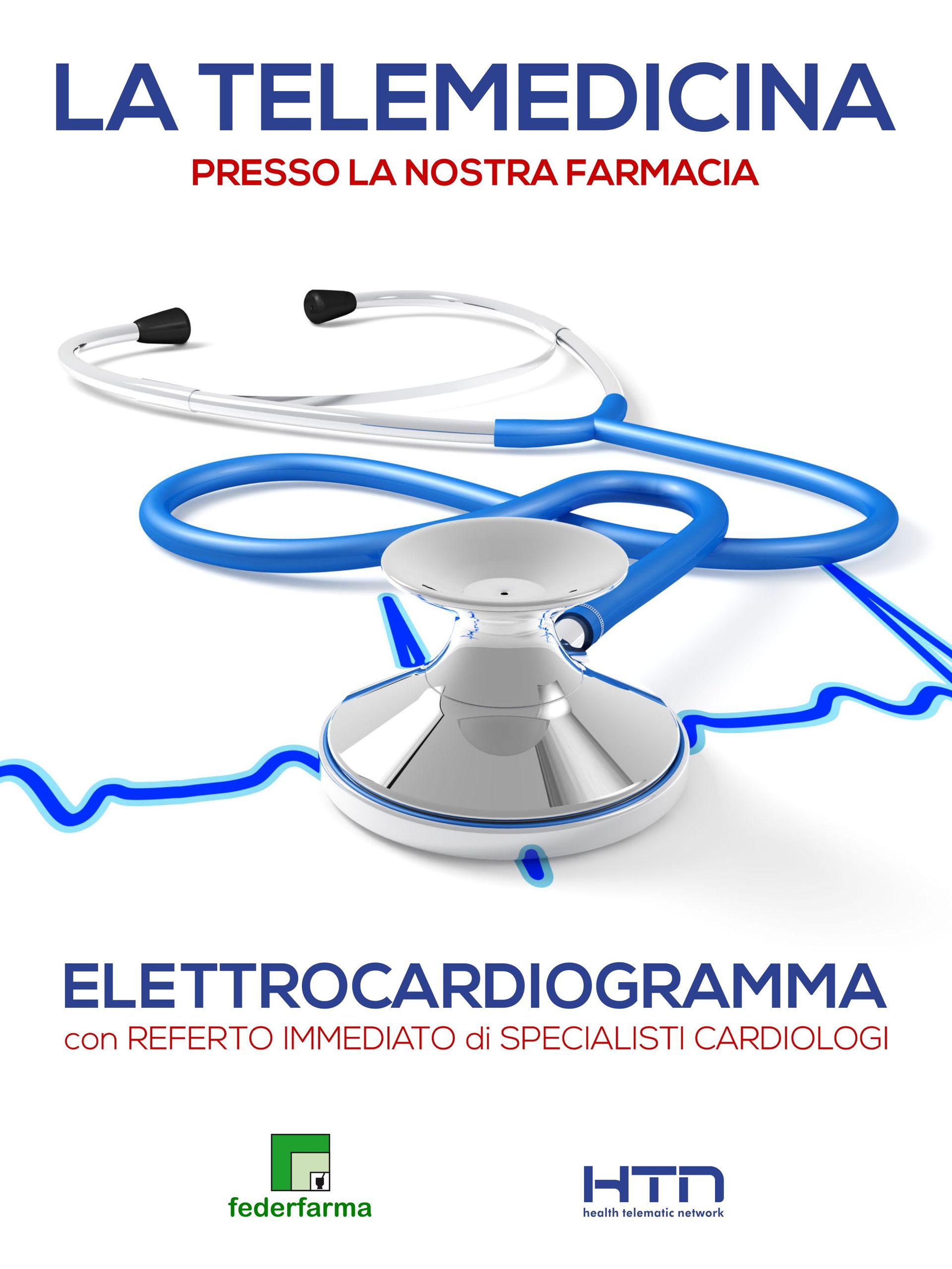 Uno stetoscopio è sulla copertina di un libro intitolato la telemedicina