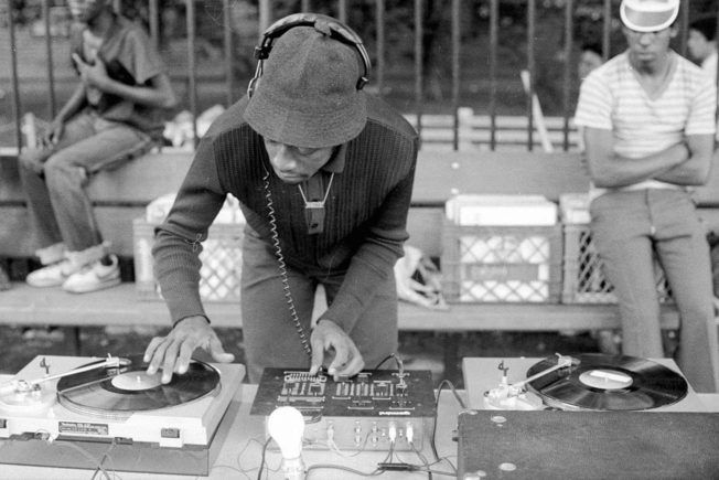 1970s DJ at Bronx Block Party