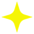 a yellow star on a white background .