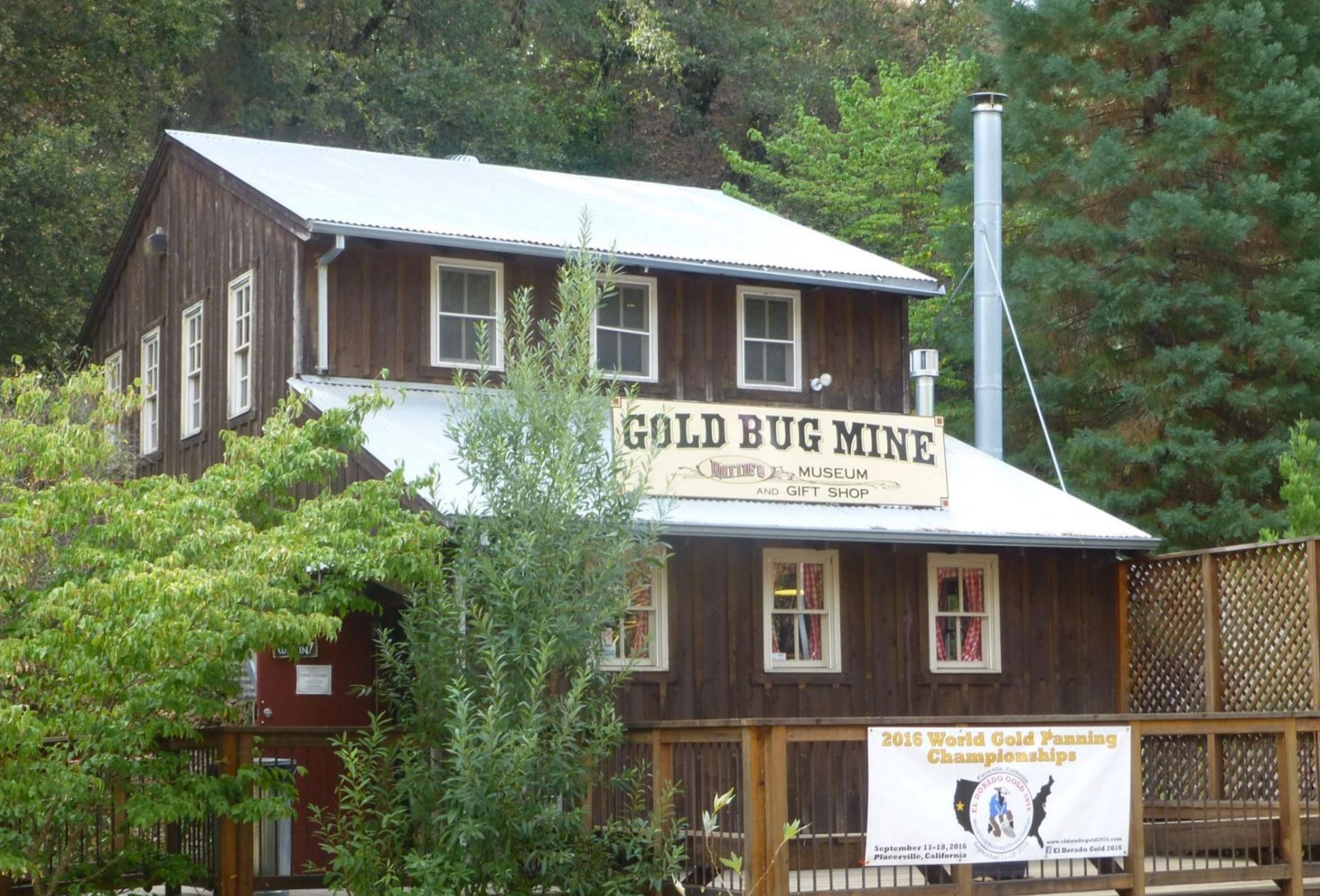 Gold Panning Historic Coloma near The Davies Family Inn