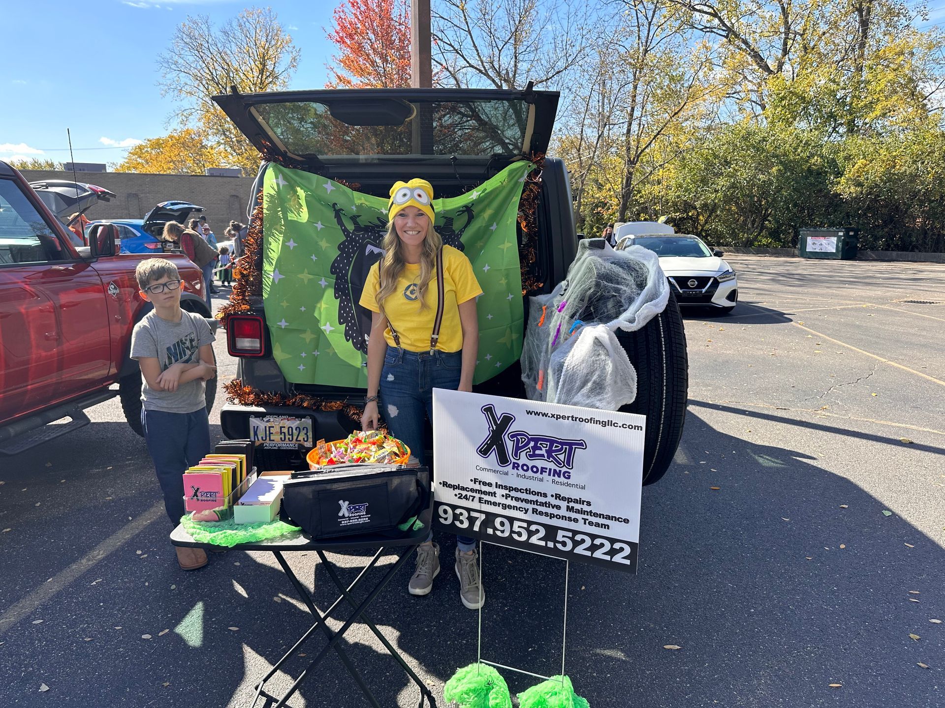 We Care Arts Trunk or Treat - Xpert Roofing 