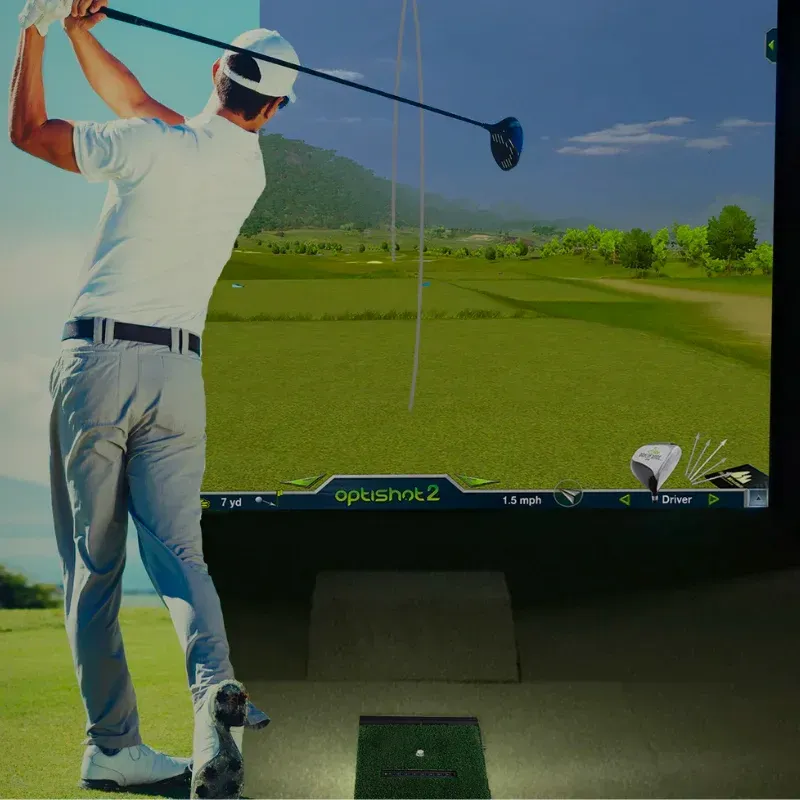 OptiShot 2 Golf Simulator for Home | Golf in A Box Series