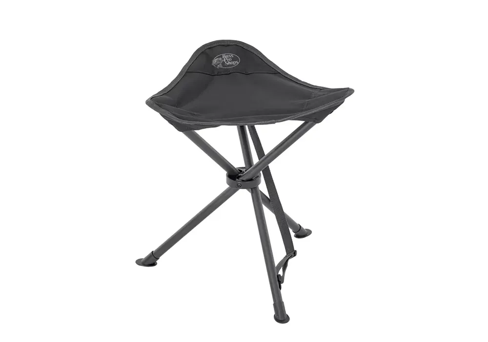 Kick Your Feet Up - Bass Pro Shop Tripod Stool Kick Your Feet Up - Bass Pro Shop Tripod Stool