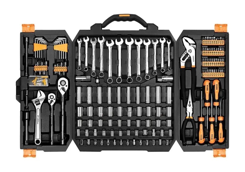 Tool Time - DEKOPRO 192 Piece Mechanics Tool Set Tool Time - DEKOPRO 192 Piece Mechanics Tool Set