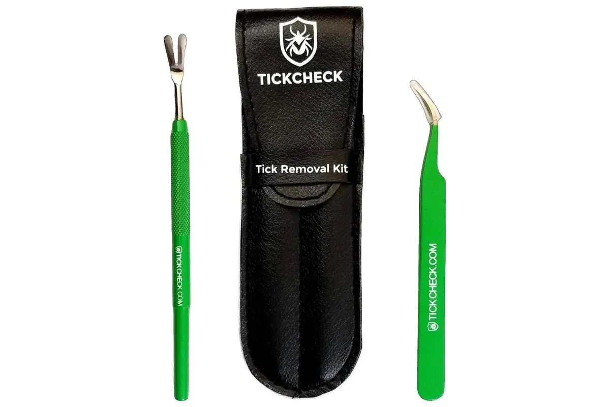 TickCheck Premium Tick Remover Kit for camping with dogs TickCheck Premium Tick Remover Kit for camping with dogs