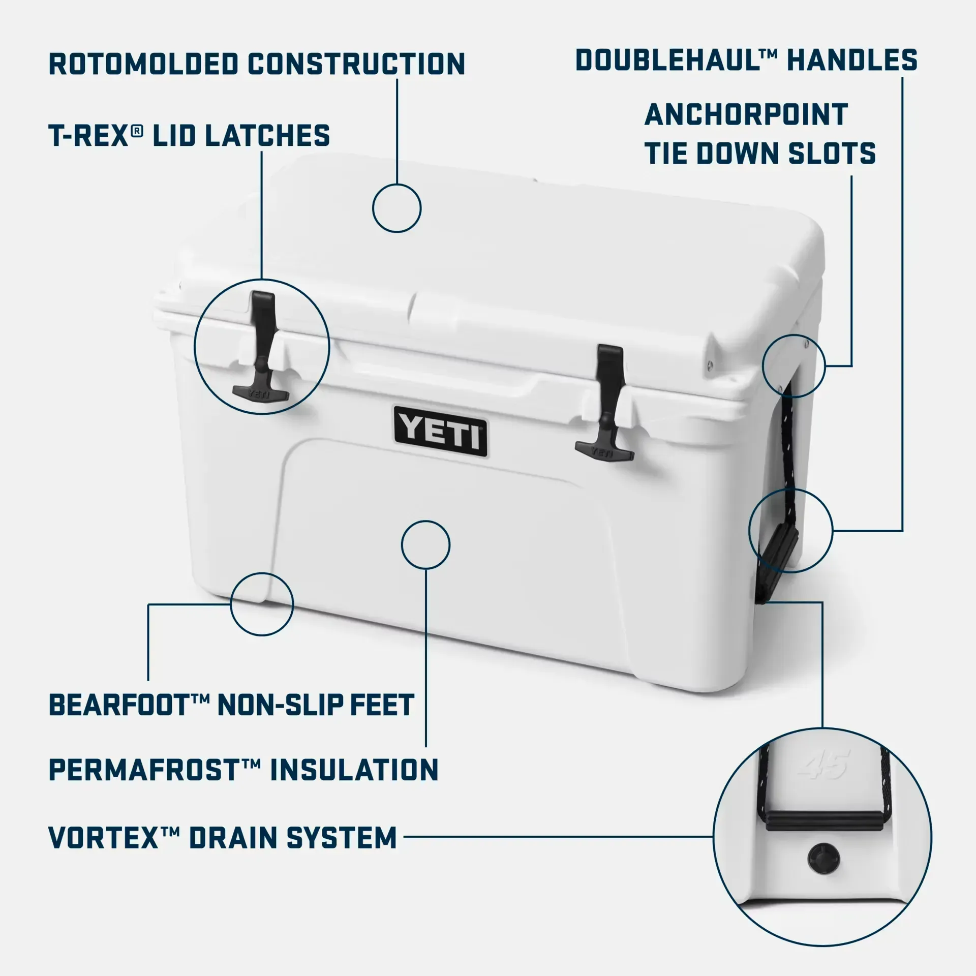 Yeti Tundra 45 Hard Cooler Yeti Tundra 45 Hard Cooler