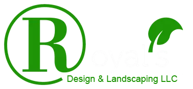 A logo for a company called design and landscaping llc.