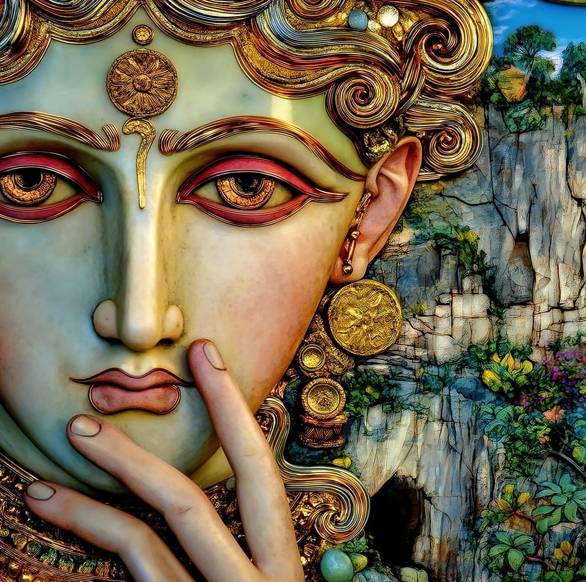 Complete Danam-Taya outside of Kava-Kayan Caverns