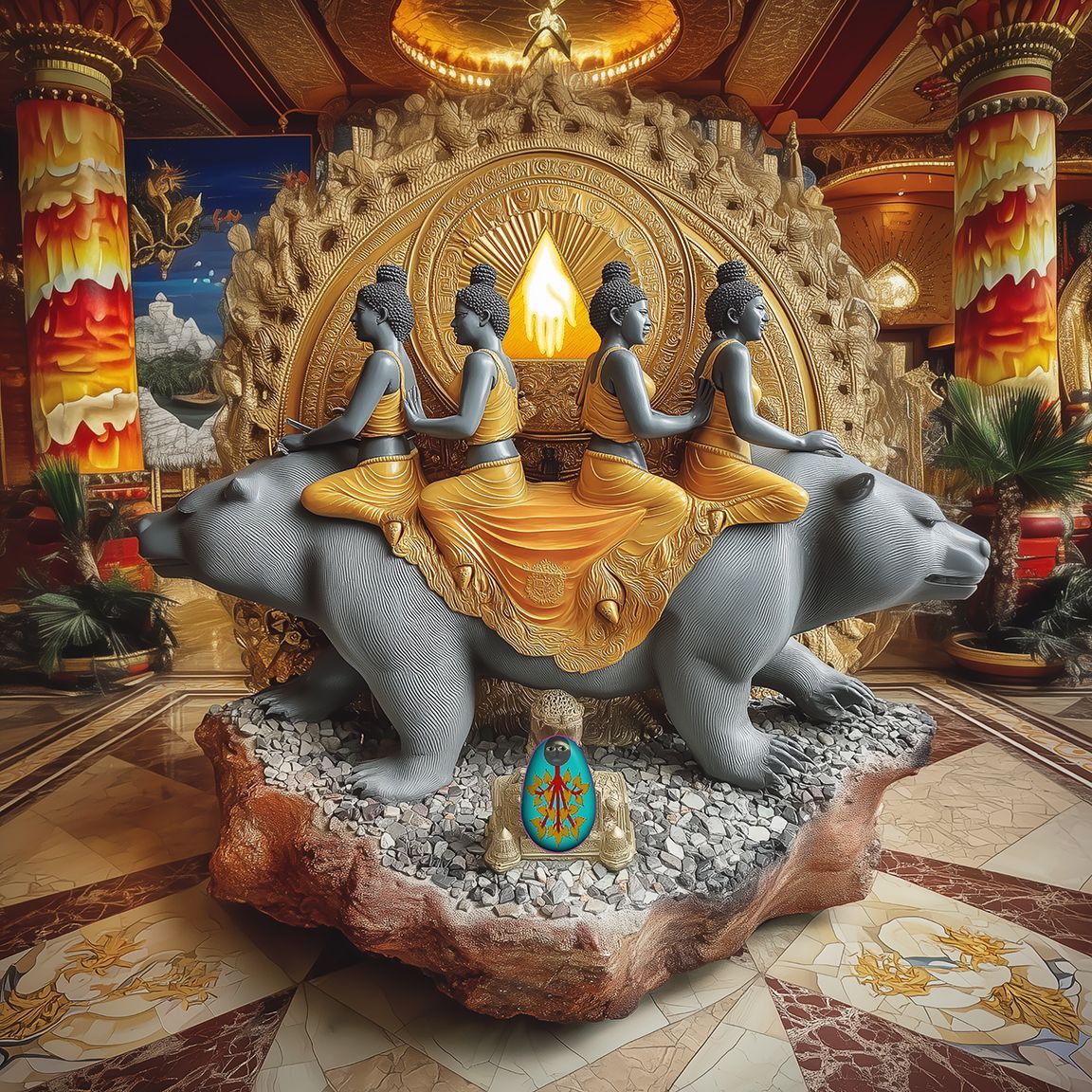 Four Masters Riding Suvuka B