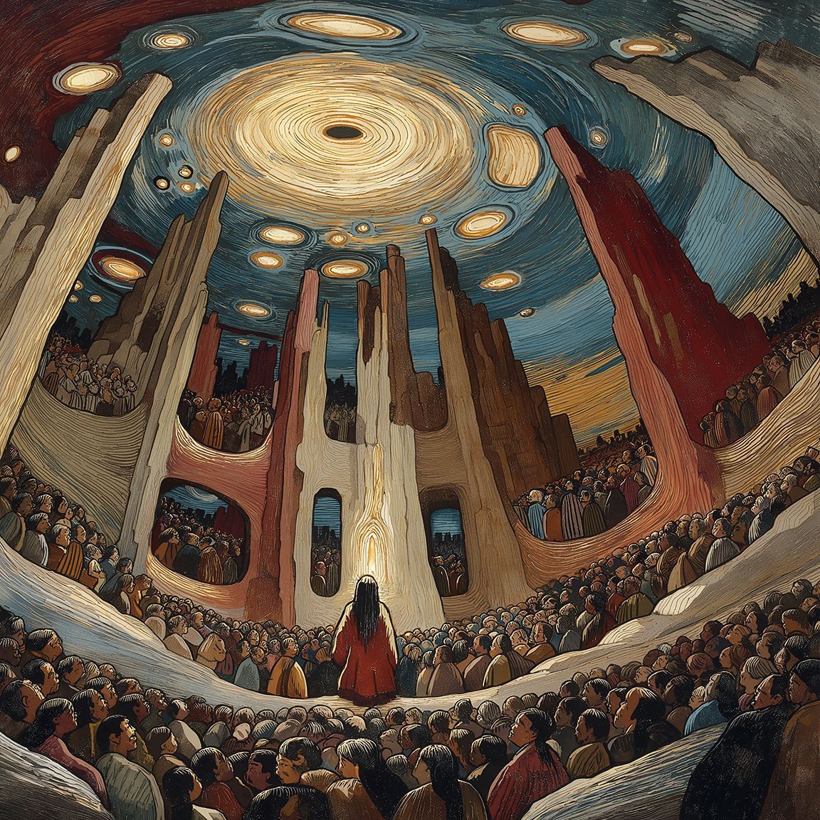 Second of three renderings of Majastas Radashum-Nal appearing within Kavan-Kyan Cavern