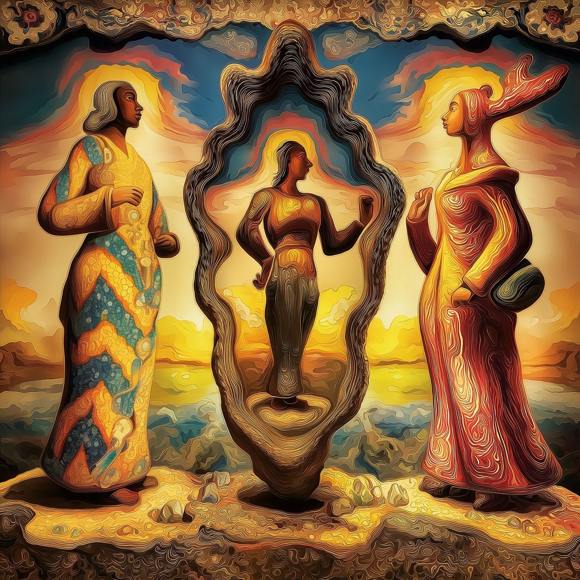 Lustrum Mirror Art B