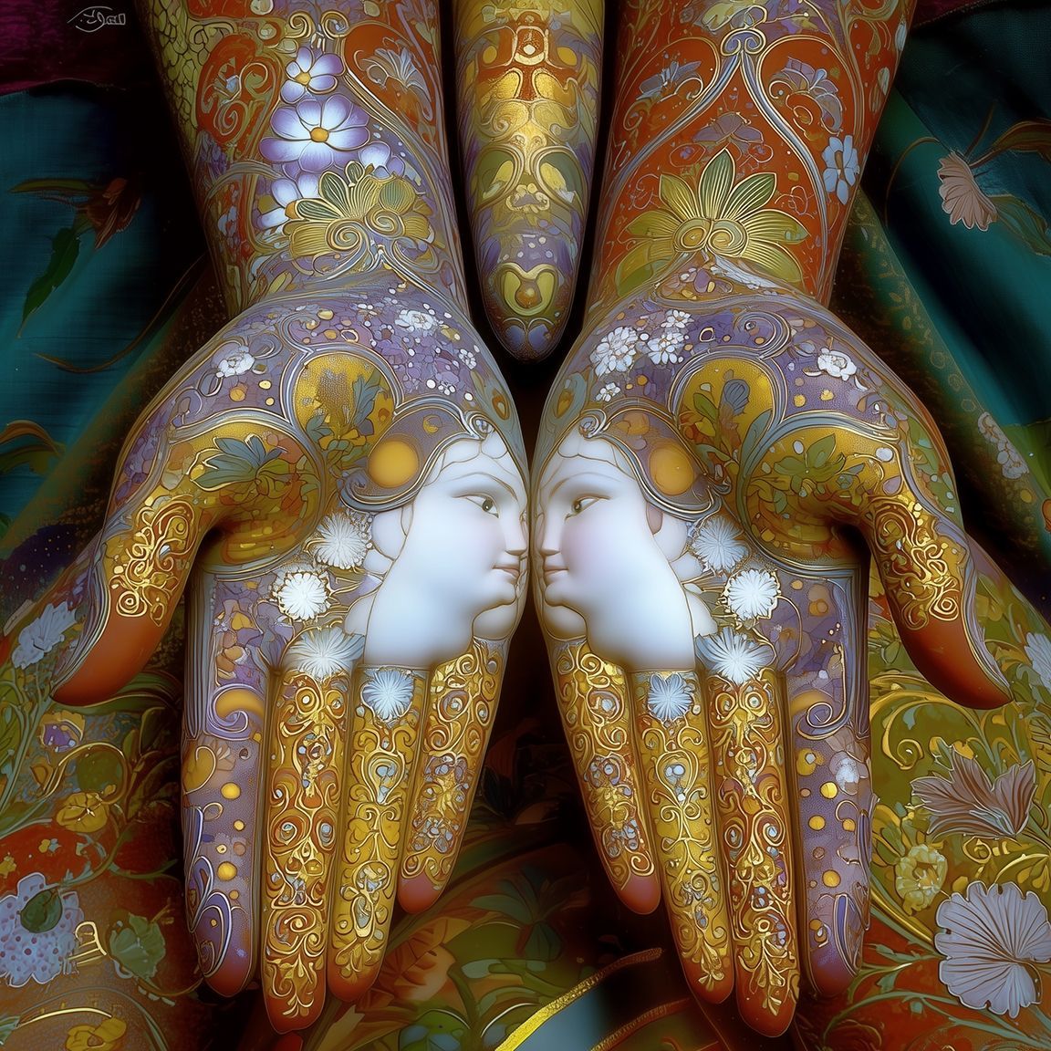 The Resplendent Hands Art D