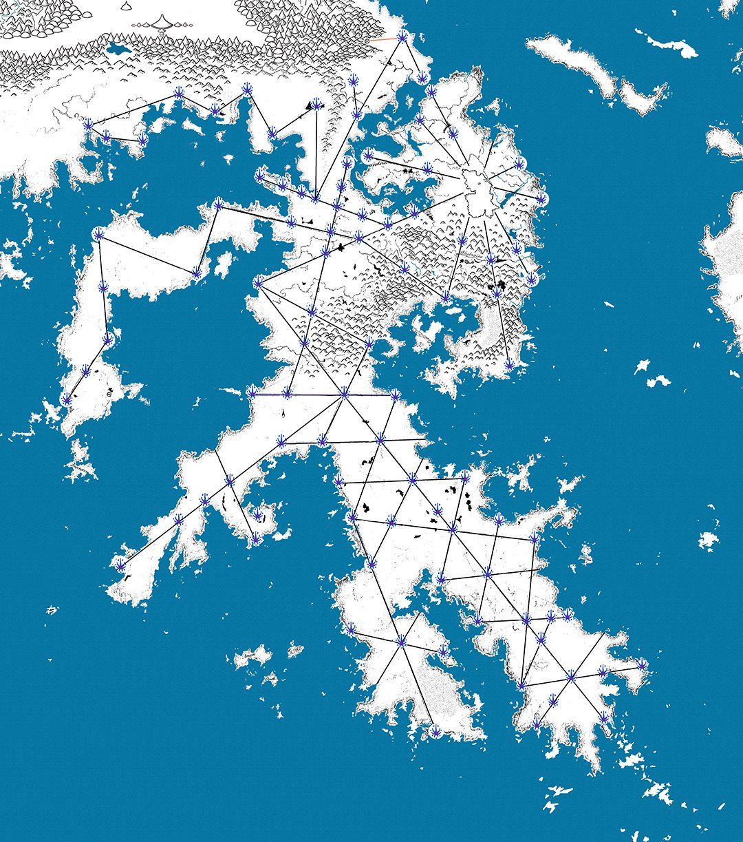 Status-Vey continental Map