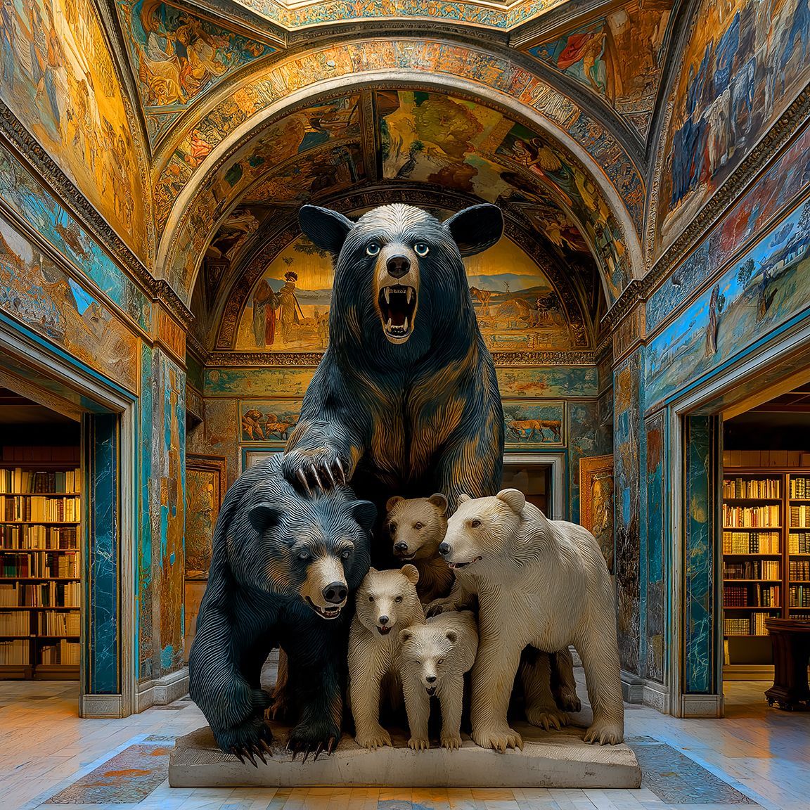 Suvuka installation inside a Koru Living Mountain