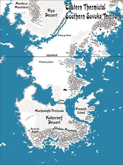 Southeastern Thermistal map