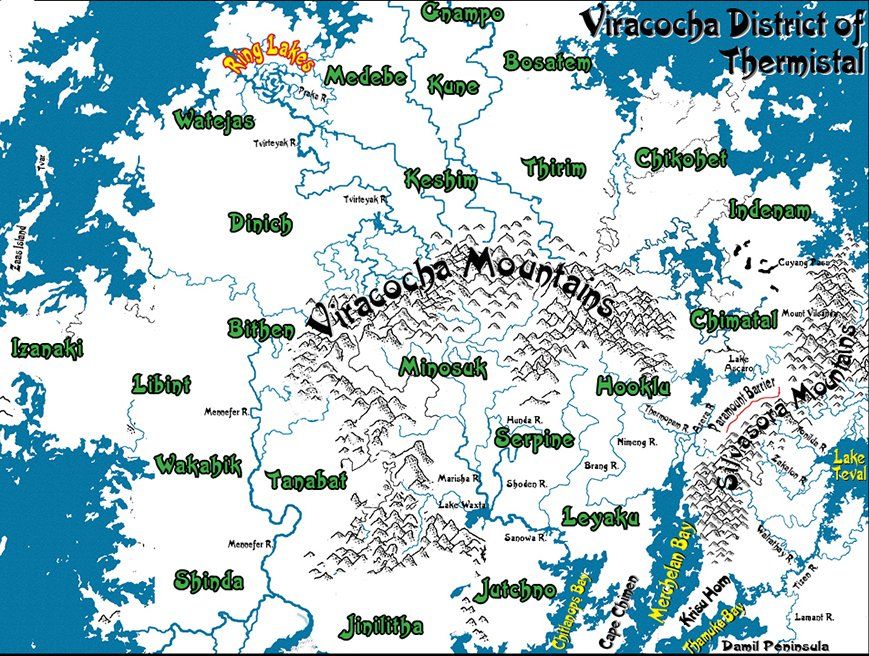 Viracocha District Map