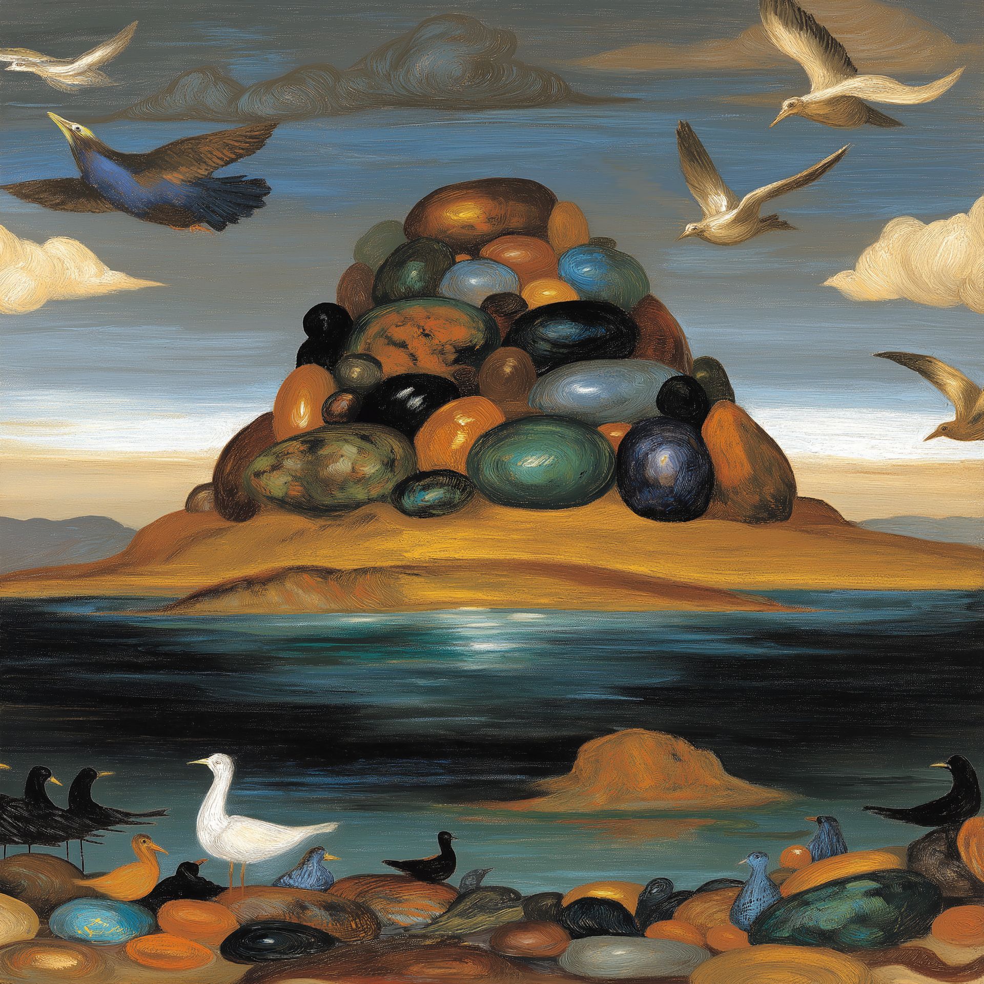 Rendering of the first Danam Yeldic Witness Mound