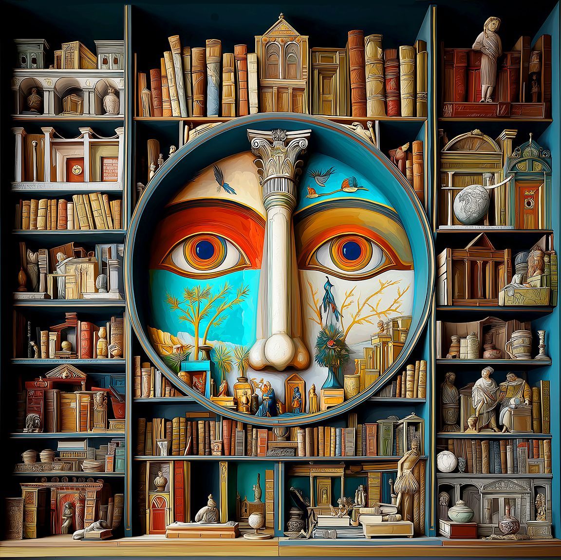 Zudaz-Xoduth honoured library ornament