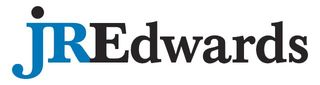 j r edwards land surveyors business logo