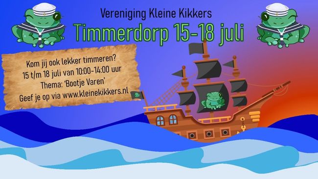 Poster Timmerdorp 2025