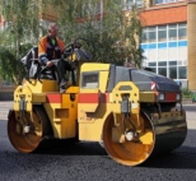 Una macchina schiacciasassi