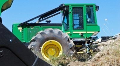Lavori di livellamento del terreno