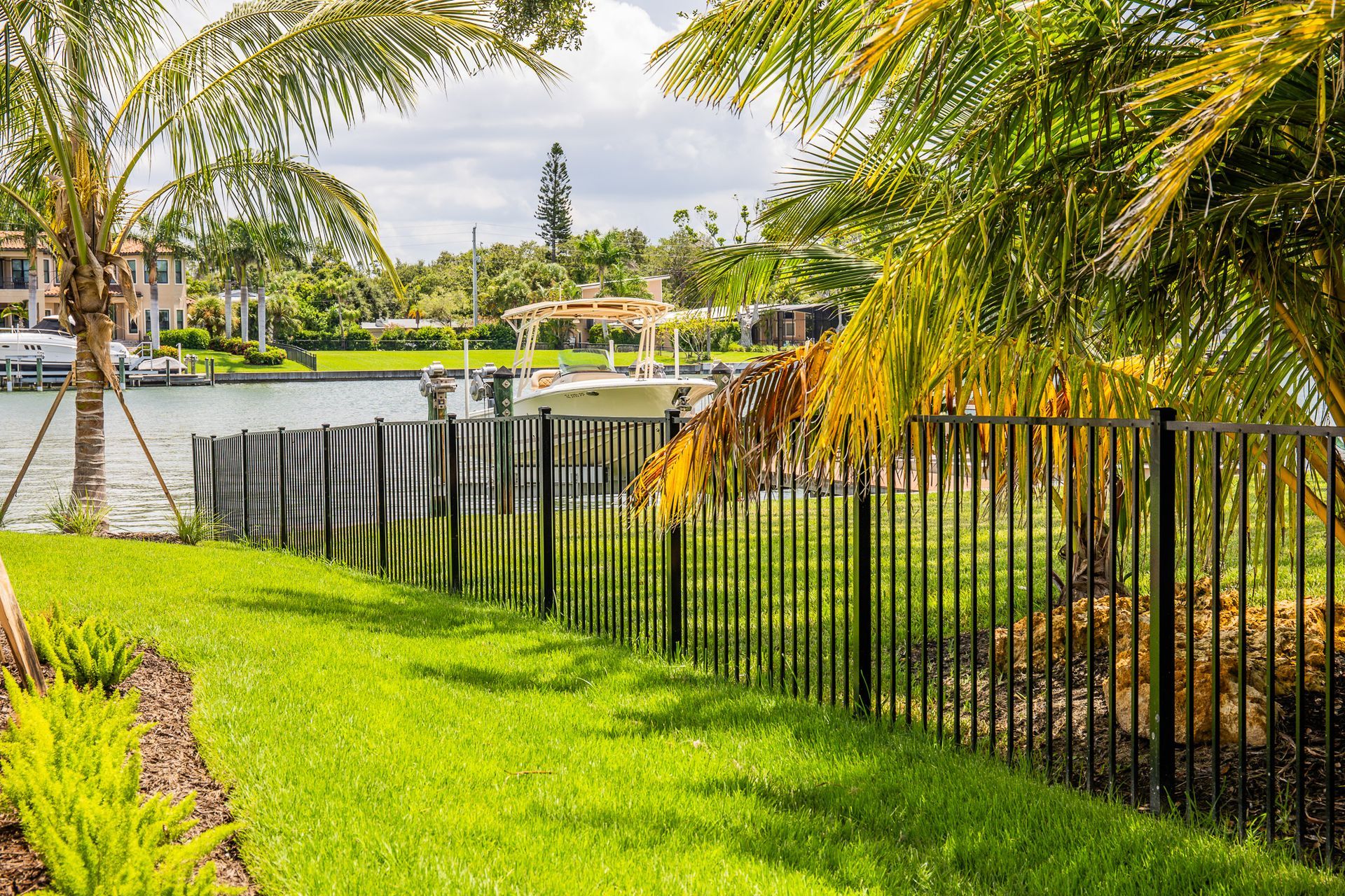 aluminum fence seaward san remo