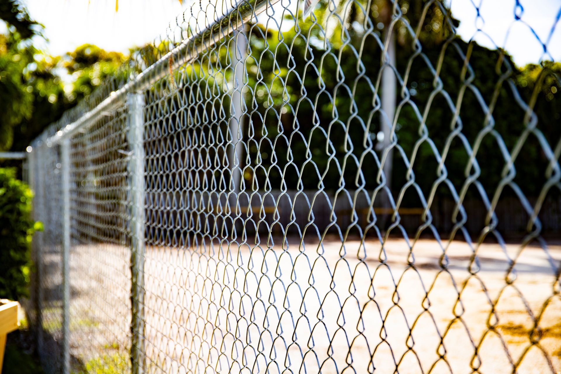 chain link fence