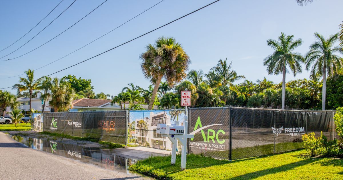 temporary fence installation sarasota