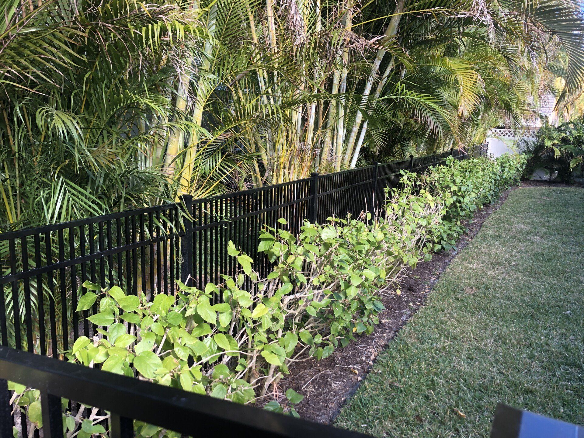 fence post in cement