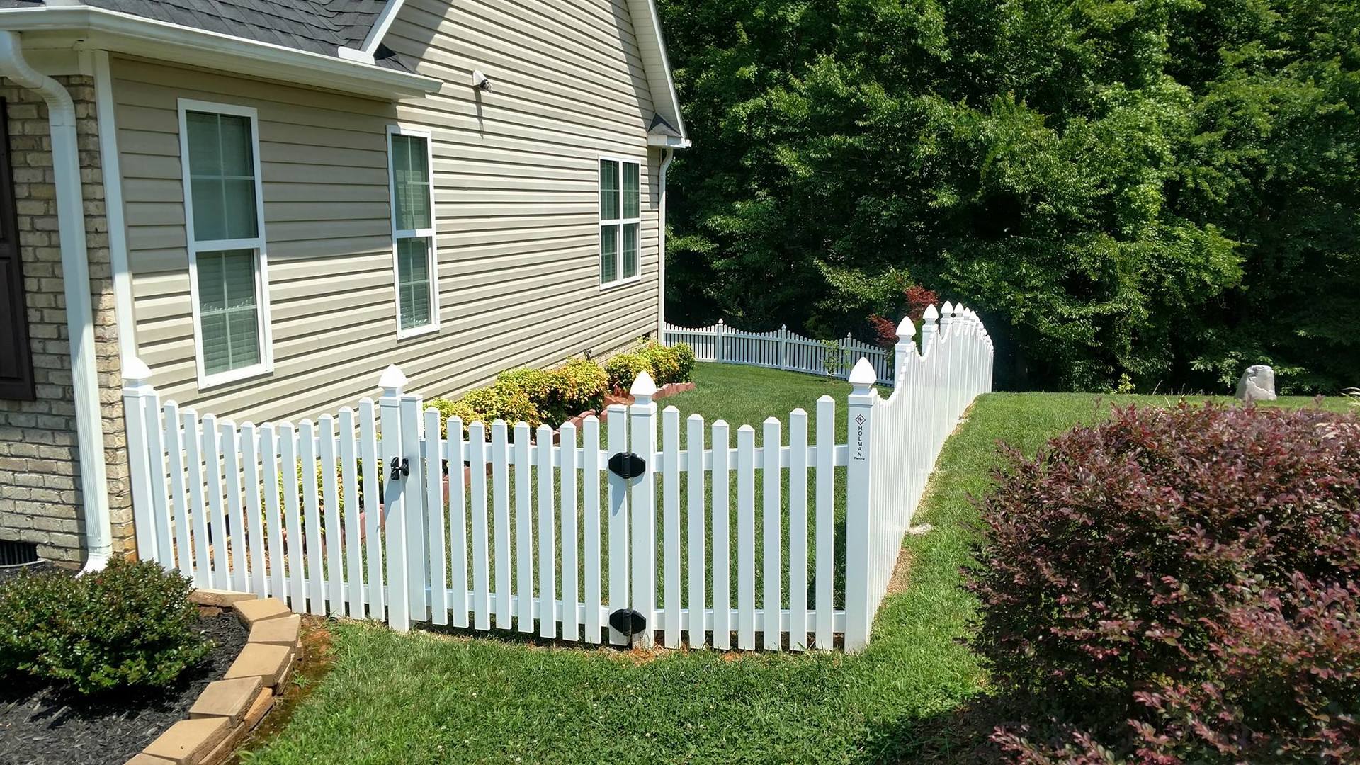 Деревянный забор в скандинавском стиле своими руками