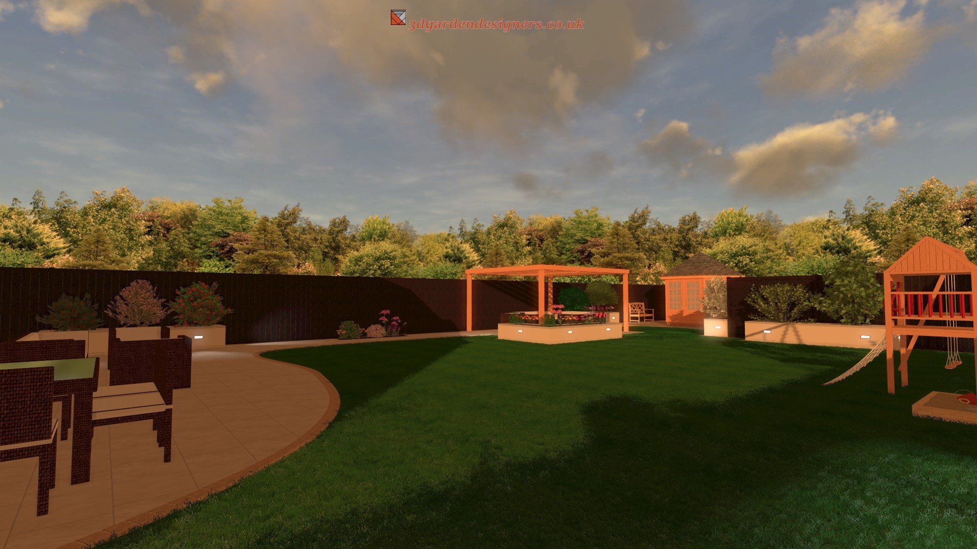 Garden design Dundee Scotland