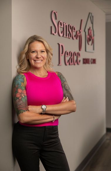 Sense Of Peace Home Care employee.