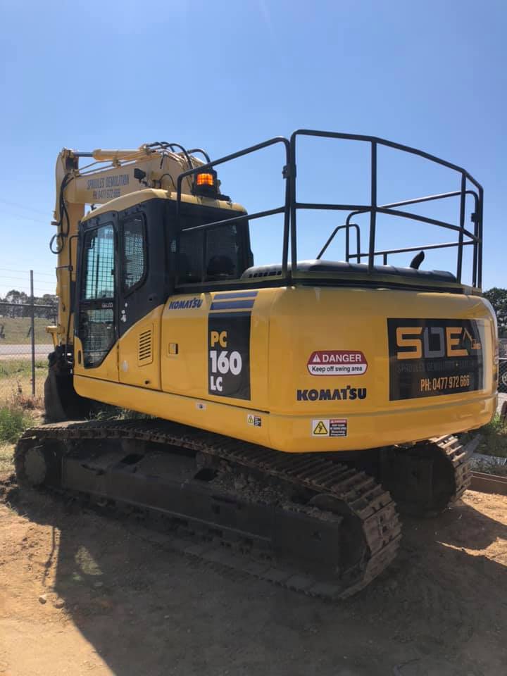 Huge Machine Equipment — Bairnsdale, VIC — Sproule’s Demolition & Asbestos Removal