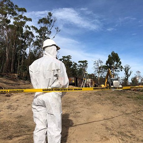Worker On A PPE — Bairnsdale, VIC — Sproule’s Demolition & Asbestos Removal