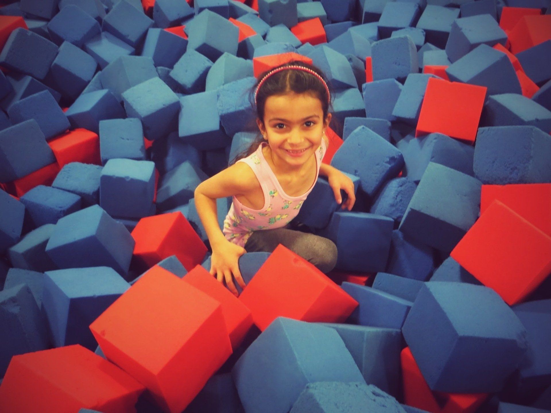 Kids Birthday Parties — Kid On Foam Blocks in Novi, MI