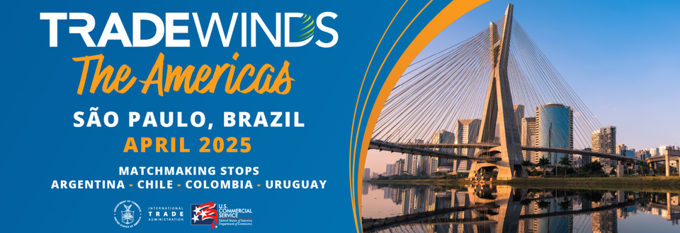 TradeWinds The Americas in São Paulo, Brazil, April 2025. Matching stops: Argentina, Chile, Colombia, Uruguay.