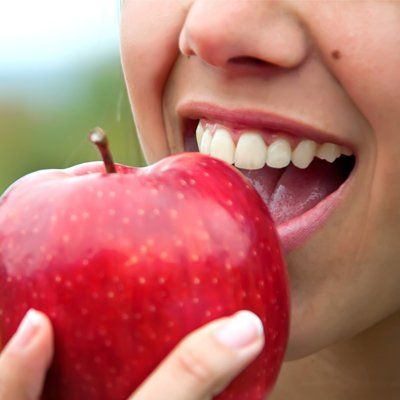 Dentist Visits — Eating Apple in Modesto, CA