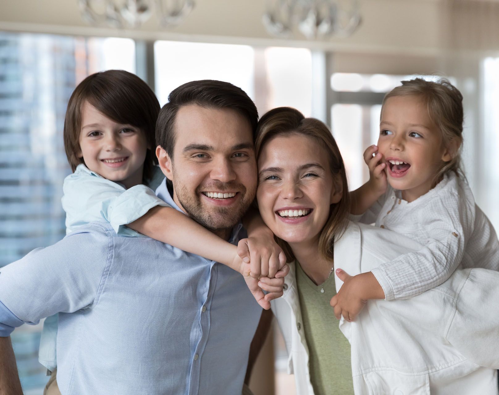 Happy Family — Davison, MI — Aimee Vakula Rollins DDS