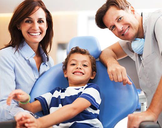 Mother, Son and Dentist — Davison, MI — Aimee Vakula Rollins DDS Mother, Son and Dentist — Davison, MI — Aimee Vakula Rollins DDS
